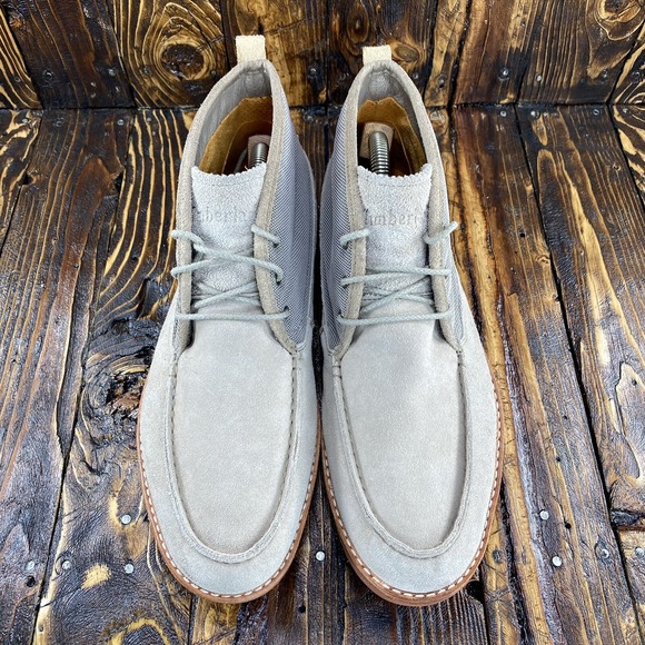 Timberland EK Front Country Men Boots 5211R Travel Beige Leather Size 13 M - Picture 6 of 11